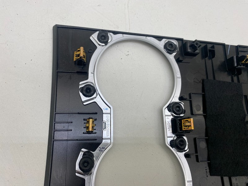 ⭕ 17-23 Tesla Model 3 M3 Center Console Cup Holder Bezel Trim Cover 10