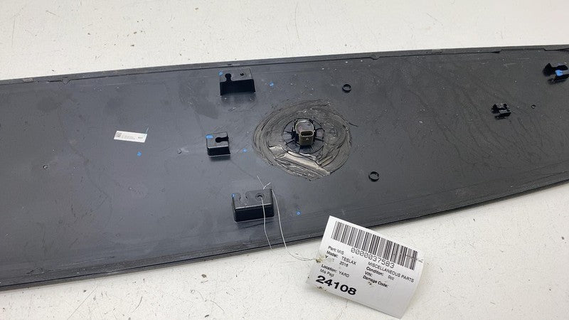 ⭕ 16-23 Model X Roof Gloss Molding Center Spine Applique Trim Cover 11