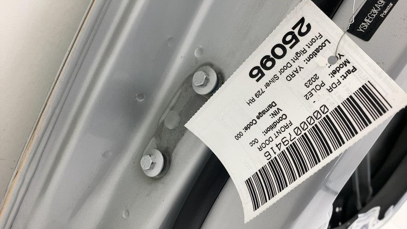 ⭕ 2021-2023 Polestar 2 Front Passenger Right Door Shell Panel Cover Si