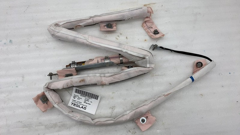⭕ 12-20 Tesla Model S Driver Side Roof Curtain Safety Airbag Left 1005
