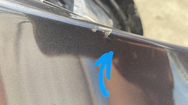 ⭕ 2016-2020 Tesla Model X Rear Left Quarter Fender Frame Panel Cutout Gray PMNG