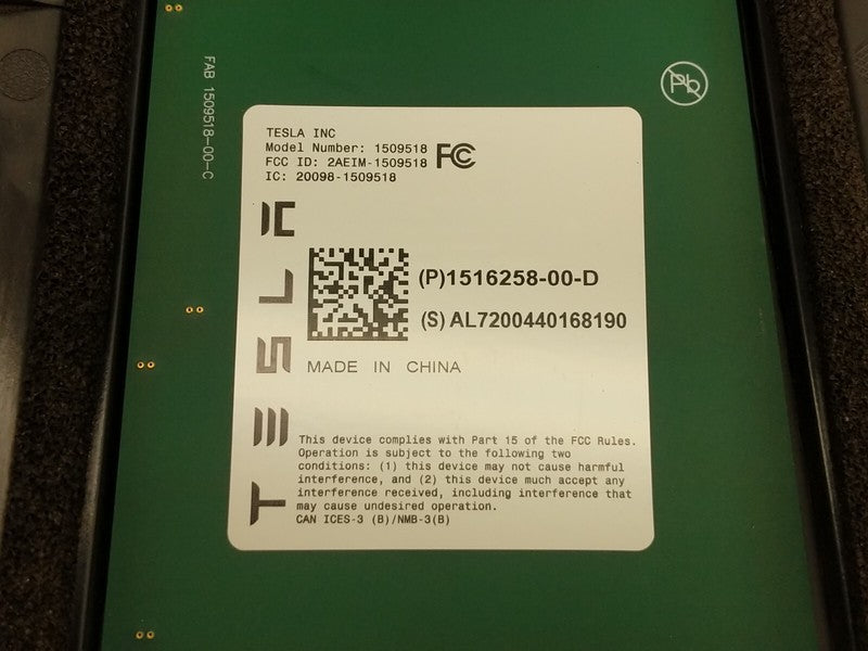 ⭕ 20-23 Model Y Right Exterior B-Pillar Applique Glass Trim RH AP3 150