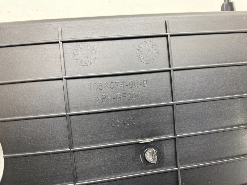 1058074 00 B ⭕16-20 Tesla Model S Radiator Shutter Air Duct Center Intake Grille 1058074-00-B