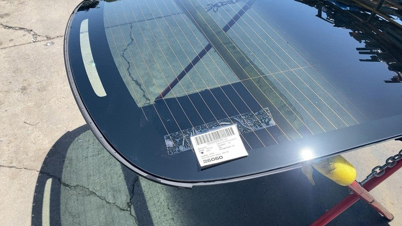 ⭕ 21-23 Model 3 M3 Rear Trunk Panoramic Backlite Glass Back Section 14