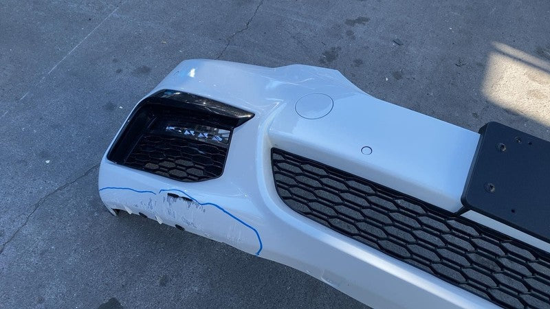 2018-2020 BMW 530e Front Bumper Cover Assy w Park Sensor & Park Light  White 300