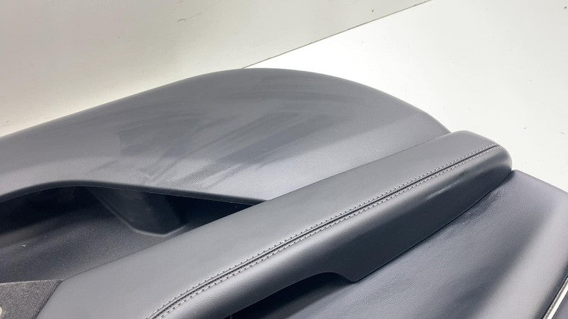 ⭕21-24 Ford Mustang Mach-E Front Driver Side Door Trim Panel Cover Bla