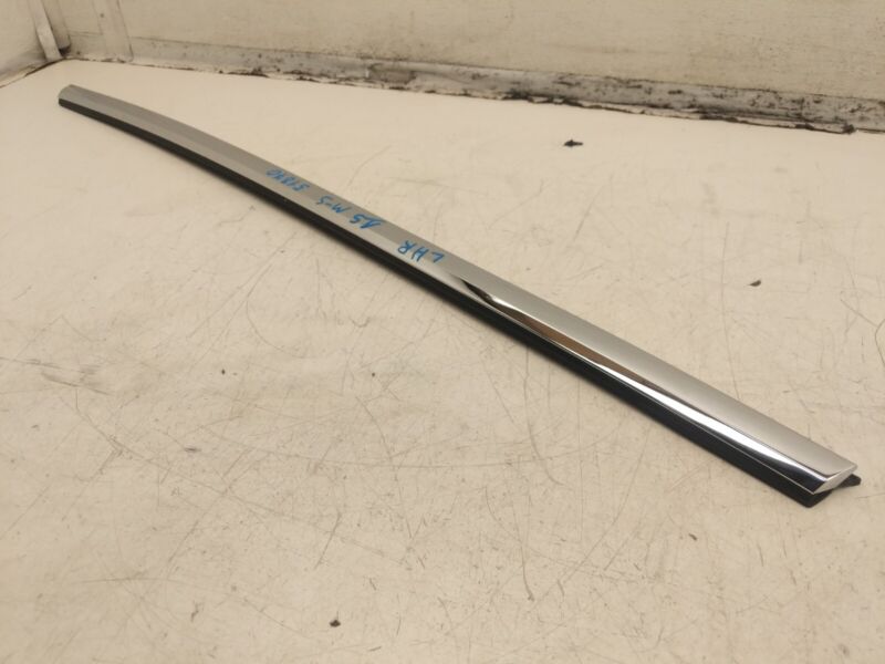 ⭕2012-2015 Tesla Model S Rear Driver Side Door Exterior Chrome Belt Molding Left