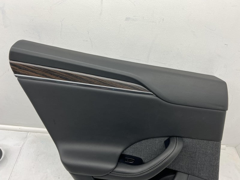 2021-2023 Tesla Model S Plaid Rear Driver Side Panel Door Trim Card Left LH Assy