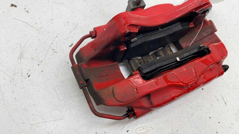 ⭕ 2012-2020 Tesla Model S Rear Driver Side Caliper Red w/ Brake Hose L
