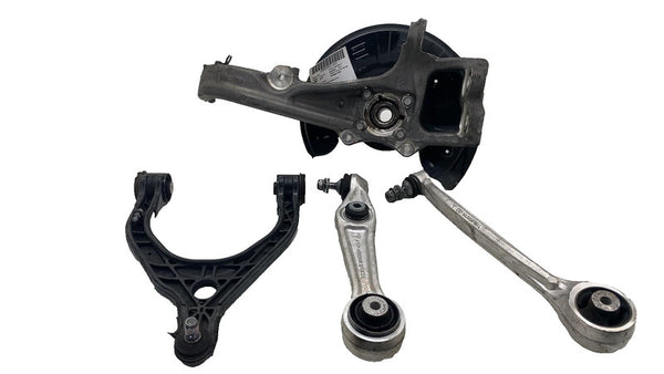 ⭕ 16-20 Model X Front Left Spindle Knuckle Hub w/ Control Arm AWD 1027311-00-F