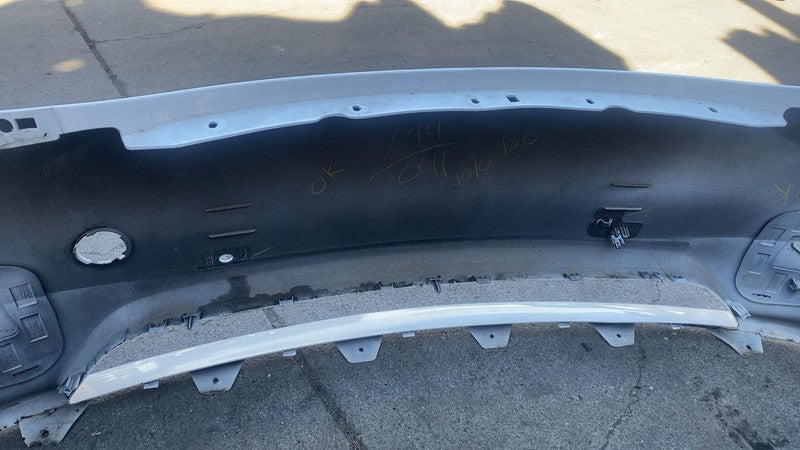 2020-2023 Tesla Model Y MY Front Bumper Cover w/ Park Sensor Holes White - PPSW