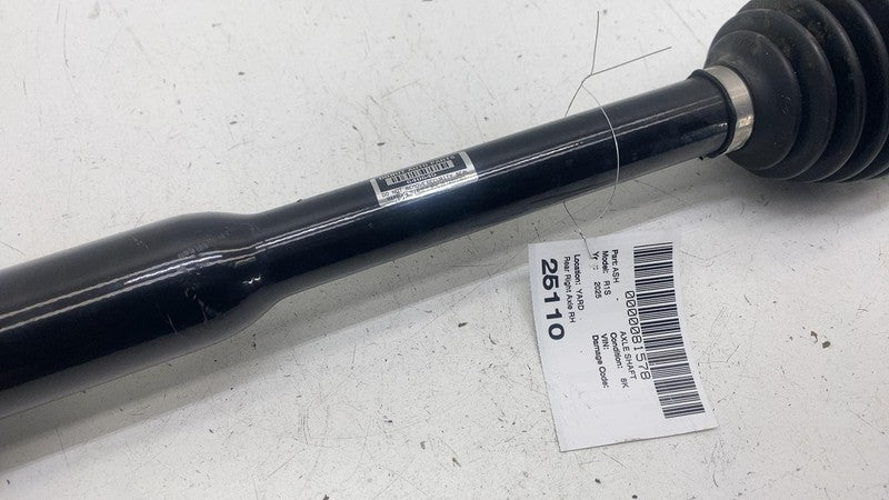 PT00087080D ⭕ 2022-2025 Rivian R1S Rear Passenger Right Side CV Axle Half Shaft PT00087080-D