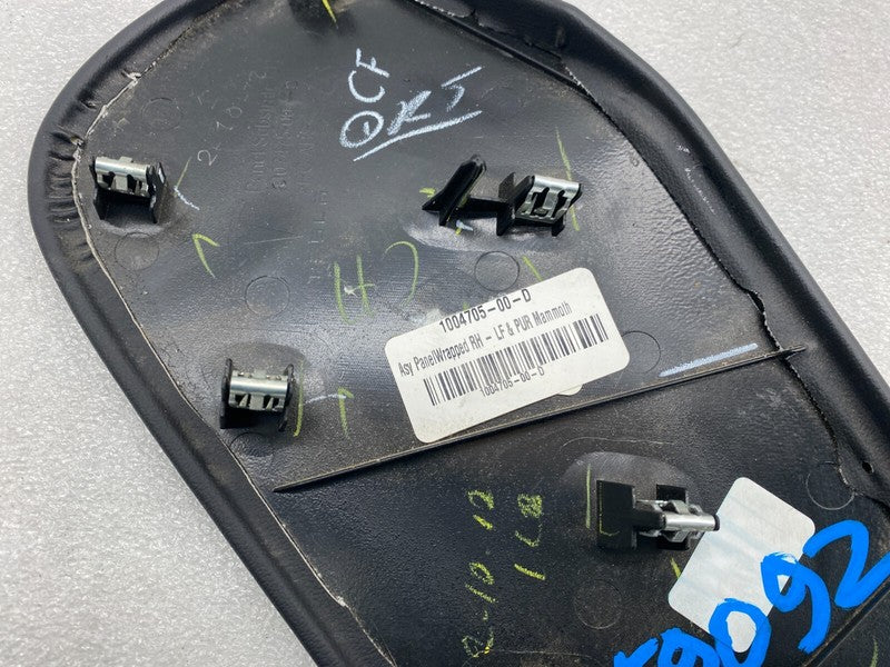 1004705 00 D ⭕ 12-20 Tesla Model S Right Center Console Trim Cover Wrapped Panel 1004705-00-D