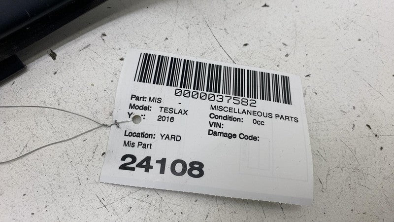 105841600 ⭕ 2016-2020 Tesla Model X MX Rear Right Lower Threshold Plate Trim RH 1058416-00