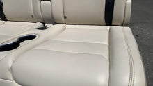 ⭕ 2016-2020 Tesla Model X Rear Left & Right 3rd Row Seat Leather White Assembly