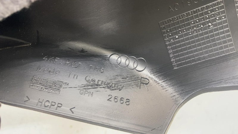 4KE867768 ⭕ 19-23 Audi e-Tron Rear Right C-Pillar Lower Quarter Trim Cover Panel 4KE867768