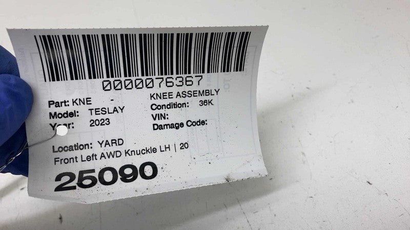 ⭕ 2020-2024 Tesla Model Y Front Left Spindle Knuckle w/ Dust Shield 11