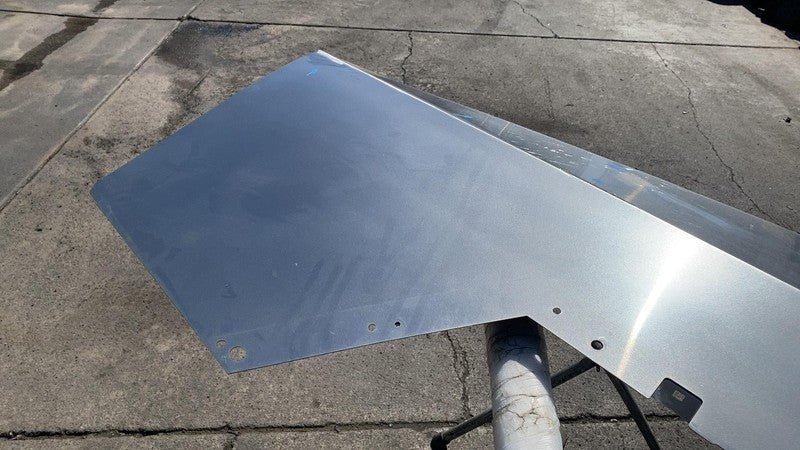 ⭕ 24-25 Cybertruck Rear Passenger Quarter Fender Sail Panel Cover Left LH Silver