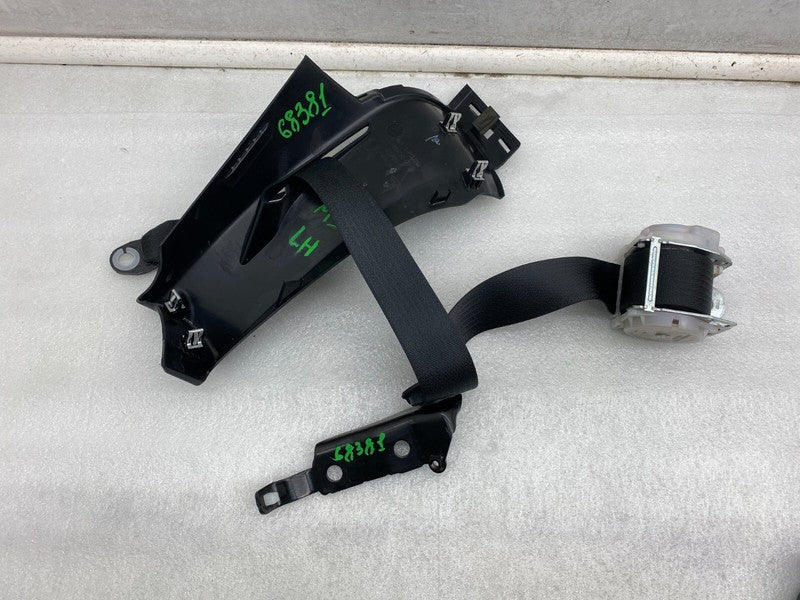 102313600C ⭕12-15 Model S Rear Left Seat Belt & Retractor w/ Mid C-Pillar Trim 1023136-00-C