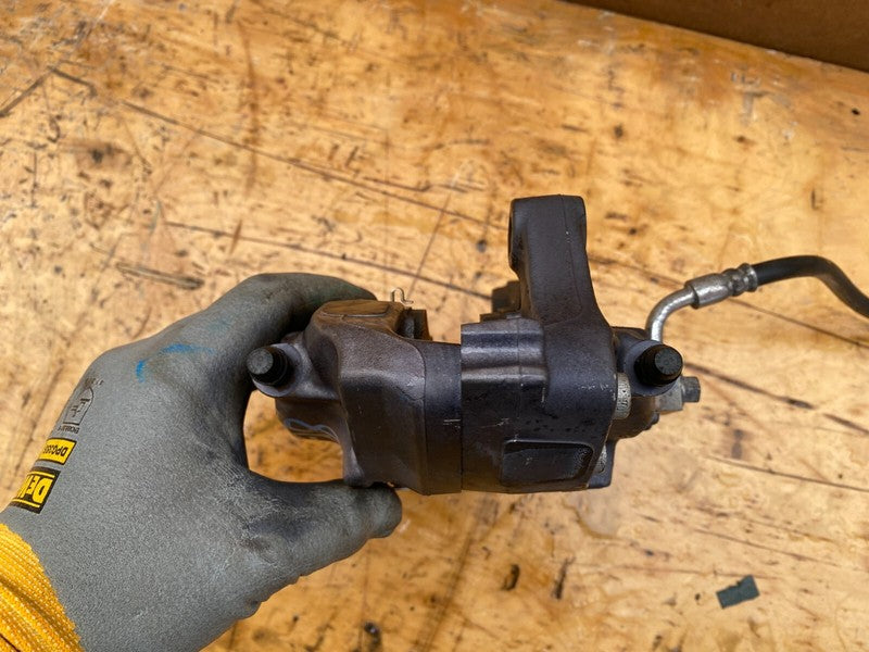 ⭕2012-2015 Tesla Model S MS Driver Side Caliper w/ Brake Hose Line Left Assembly