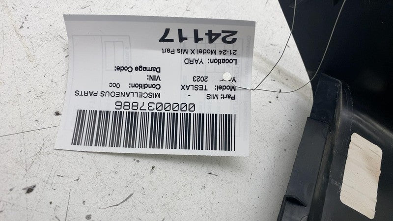 ⭕ 2021-2024 Tesla Model X MX Center Console Storage Rear Cover Trim 16