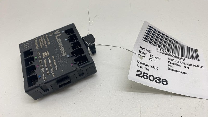 A1669005511 ⭕ 14-15 Mercedes-Benz B-Class Front Left Door Panel Control Module A1669005511