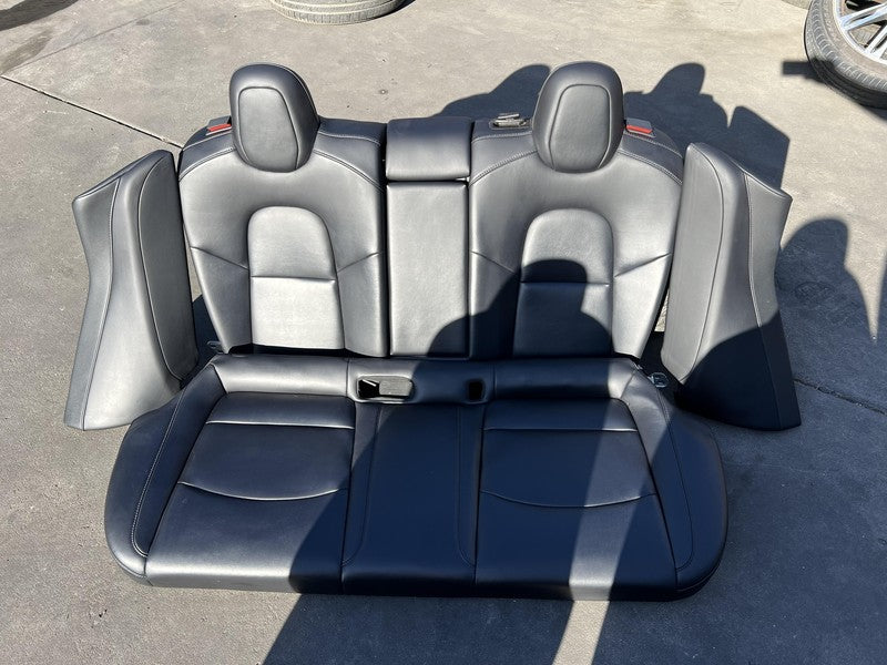 1107103 00 B ⭕ 2017-2023 Tesla Model 3 Front Left & Right Bucket & Rear Bench Seat + Bolster