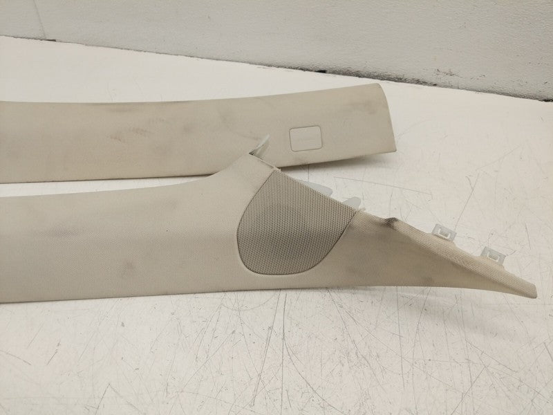 ⭕ 12-15 Tesla Model S Left & Right Upper A-Pillar Trim 1007441-00-B/10