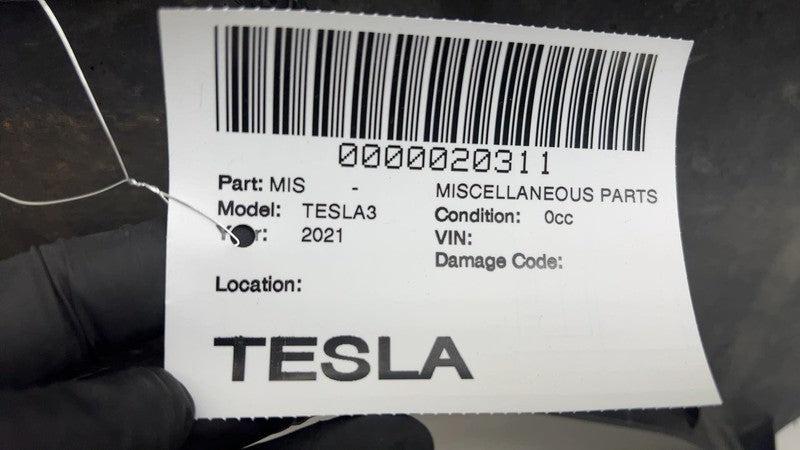 17-23 Model 3 Front Bumper Lower Valance Under Tray Diffuser Shield 10