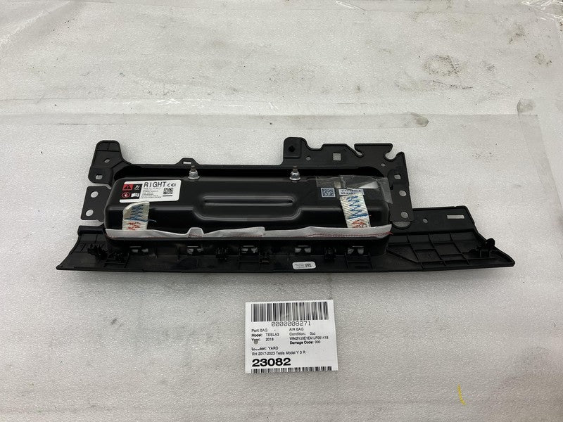 ⭕ 17-23 Tesla Model Y 3 Right Knee Airbag Passenger Safety Module 1077