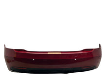 ⭕ 2016-2020 Tesla Model S MS Rear Bumper Cover Red w/ Park Sensor Holes Assembly