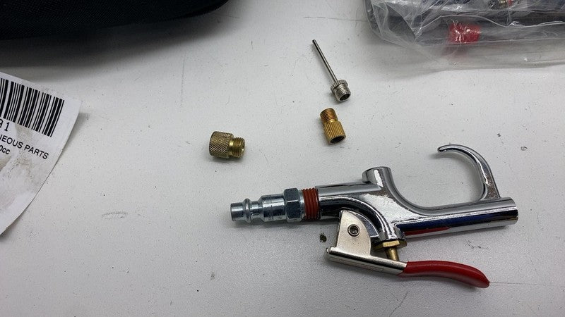 ⭕ Automotive TireJect Sealant Bead Leaks w/ Tire Deflator Air Blow Gun