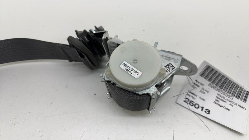 ⭕2016 Chevy Silverado 1500 Rear Left Seat Belt & Retractor 23261708 / 