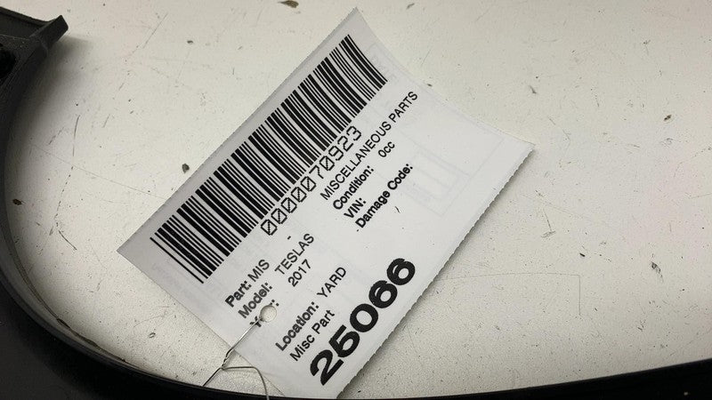 ⭕ 16-20 Model S Front Driver Side Under Hood Apron Trim Panel Left 106