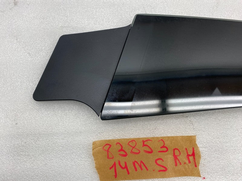 14941 ⭕ 2012-2015 Tesla Model S MS Right B-Pillar Molding Applique Glass Trim Cover RH
