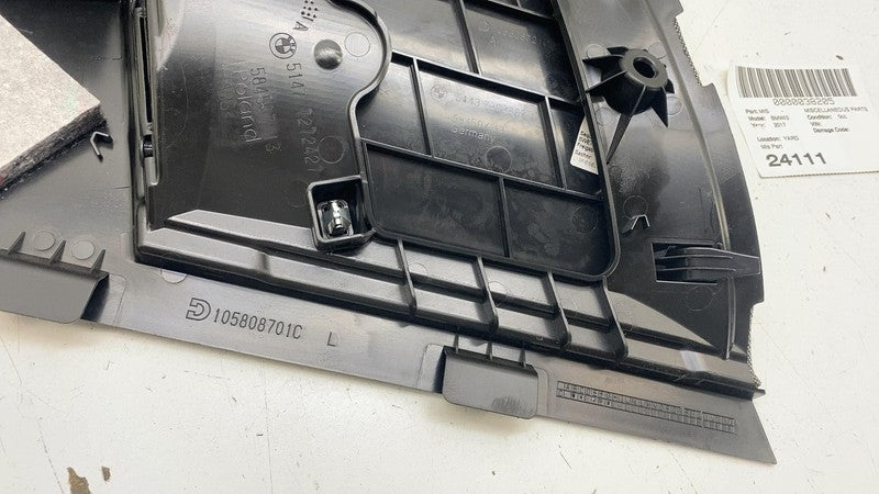 5147 7272428 ⭕ 14-21 BMW i3 Rear Left & Right Side Lateral Trim Cover 51477272428/51477272427