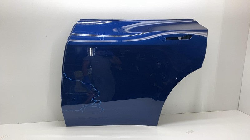 1493561-EC-A ❇️20-24 Tesla Model Y MY Rear Driver Side Door Shell Panel Left LH OEM Blue PPSB