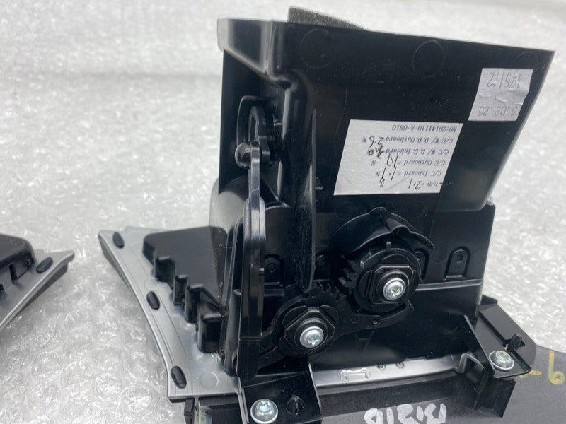 100782100D ⭕2012-2020 Tesla Model S MS SET of Dash A/C Air Vent Outlet Dashboard Trim Panel