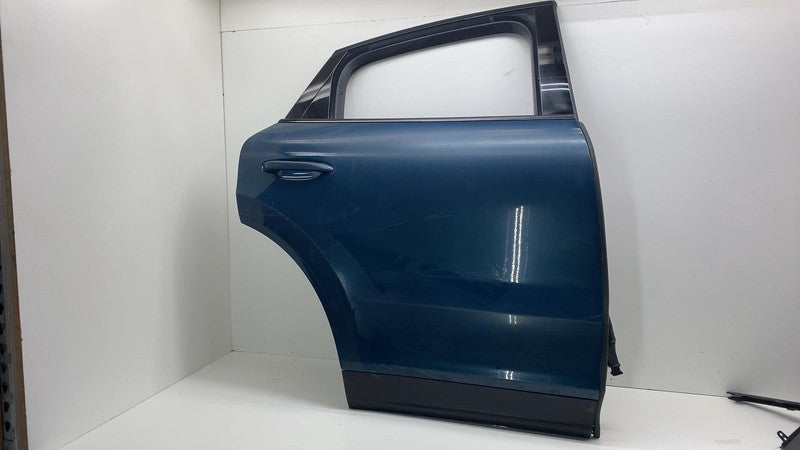 ⭕ 2024-2025 Porsche Cayenne Coupe Rear Passenger Side Door Shell Panel RH Blue