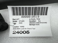 ⭕ 2022-2024 Lucid Air Grand Touring Lower Right Side A-Pillar Trim P11-NG12BR-01