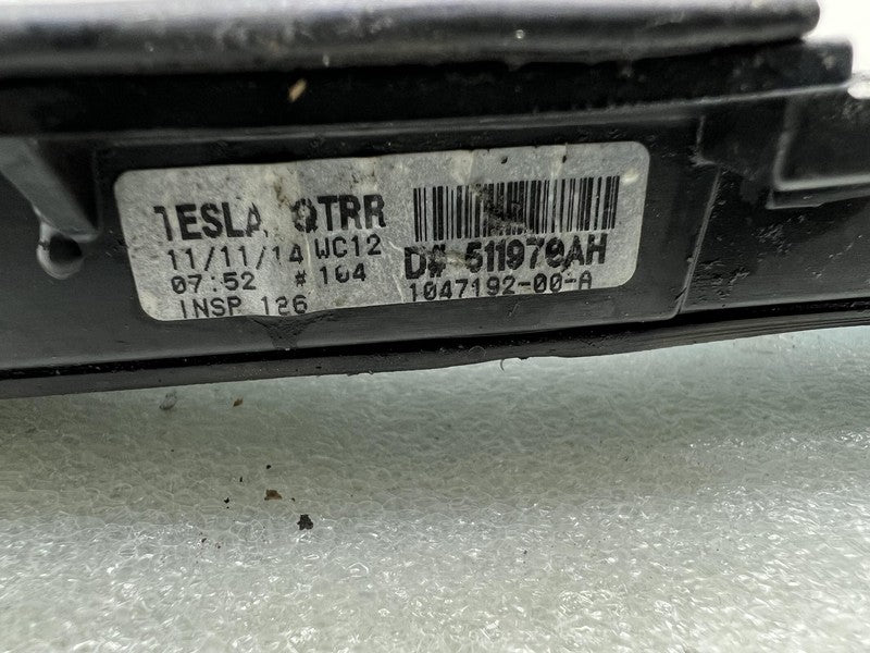 1047192-00-A ⭕ 2012-2021 Tesla Model S Rear Passenger Right Quarter Window Glass 1047192-00-A