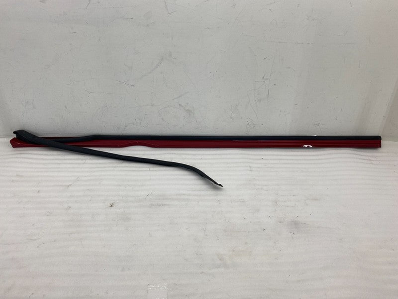 ⭕ 2012-2023 Tesla Model S Right Rocker Panel Scuff Plate Molding w/ Rubber Seal
