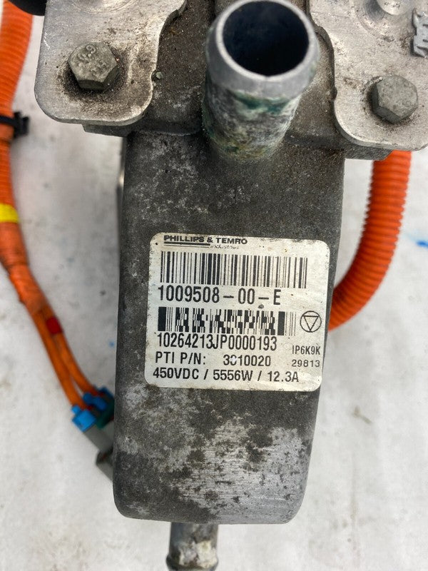 100950800E ⭕ 12-15 Tesla Model S Electric Battery Heater & Bracket w/ Harness 1009508-00-E