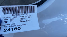 2013-2018 Ford C-Max Rear Driver Side Quarter Panel Left LH White - YZ