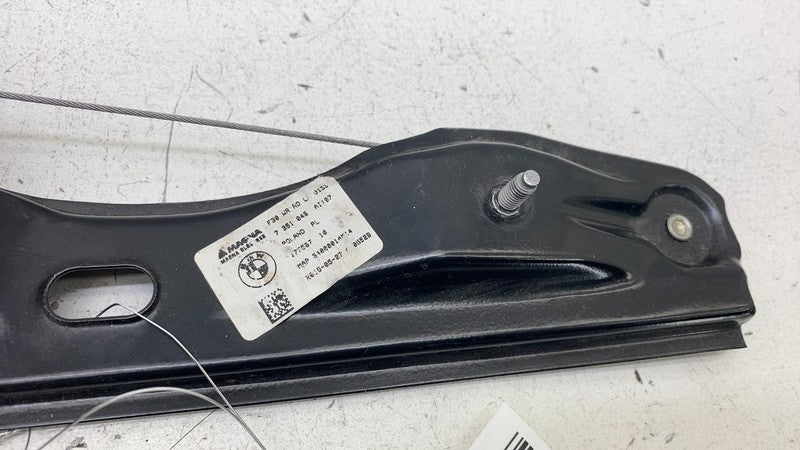 ⭕ 13-15 BMW F30 328 Rear Driver Side Door Window Regulator & Motor Lef