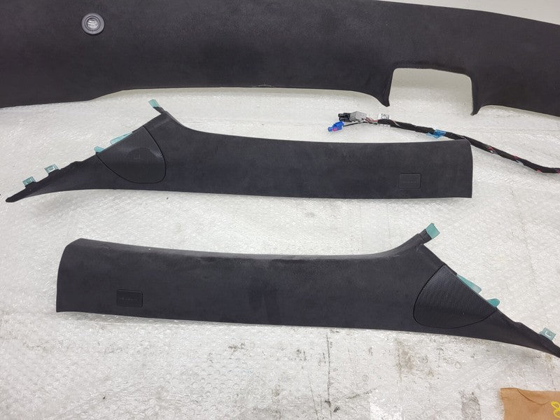 ⭕ 16-20 Tesla Model S SET of Ceiling Headliner Sunvisor Upper A + B + 