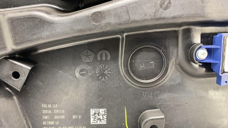 3040314F ⭕ 17-24 Chrysler Pacifica Front Left Door Window Regulator with Carrier 3040314F