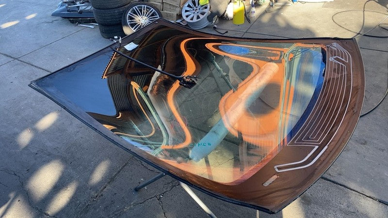 2016-2020 Tesla Model X MX Front Windshield Glass Heated Wind Screen A