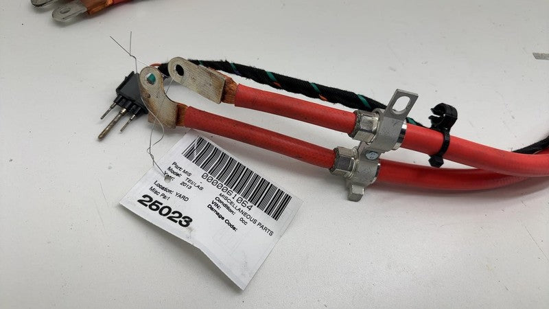 100487400E ⭕ 12-15 Model S Rear HV Junction Box to Charge Port Cable Harness 1004874-00-E
