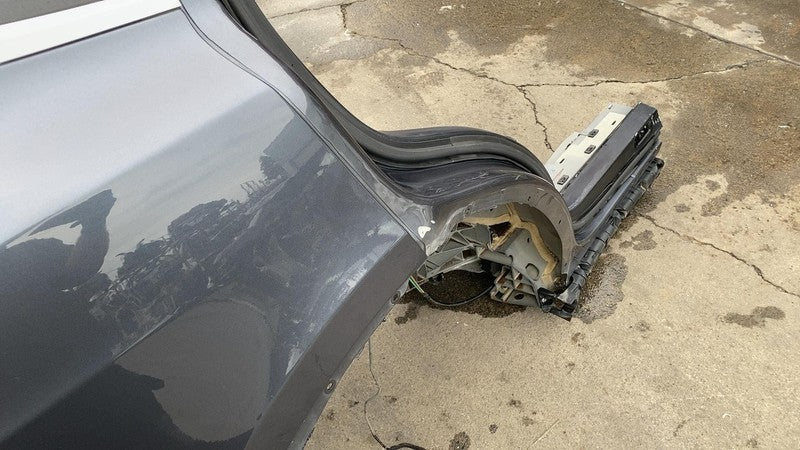 ⭕ 2016-2020 Tesla Model X Rear Passenger Side Quarter Panel Cutout Right RH Gray